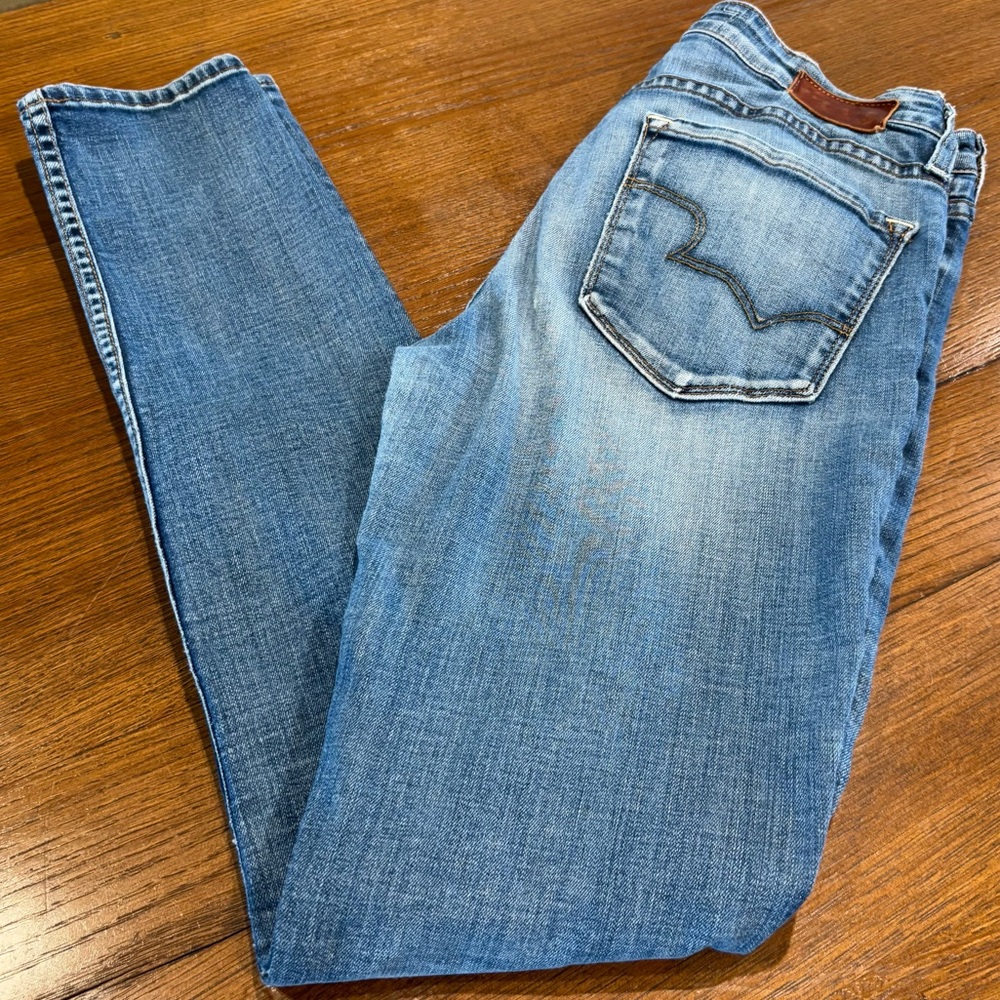 Big Star Women's Alex Midrise Skinny Blue Jeans 29